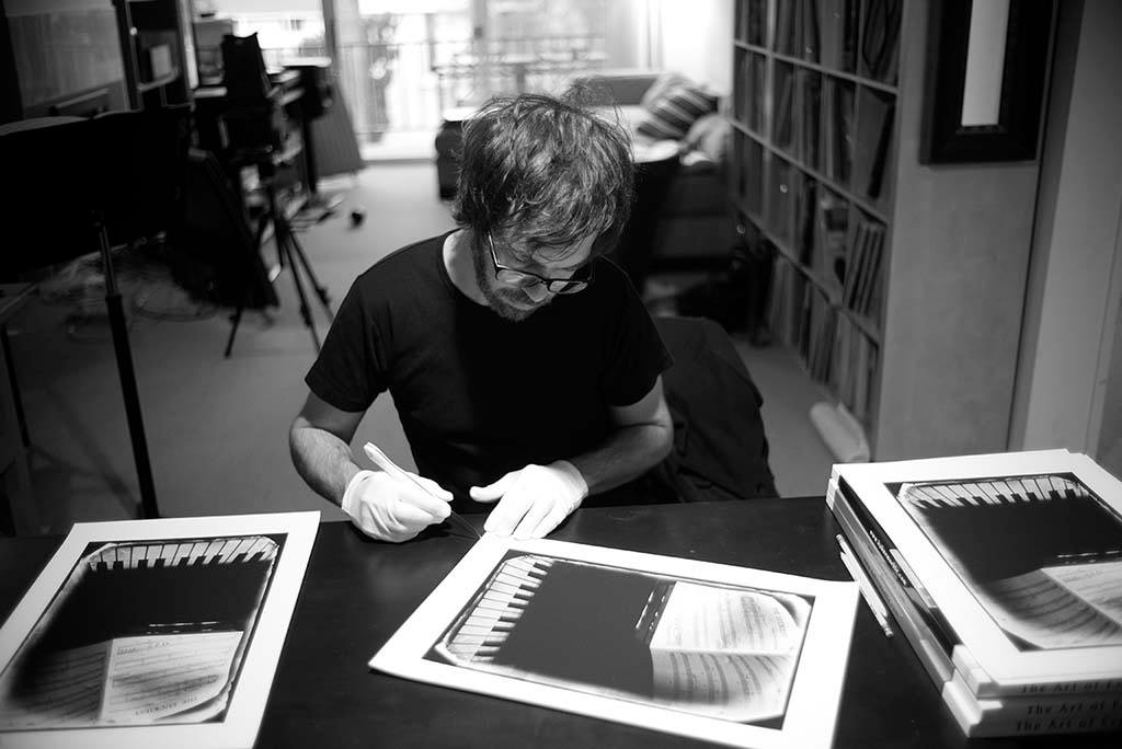 "The Luckiest" Signed B/W Archival Print by Ben Folds